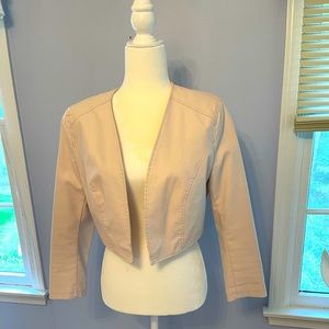 Soft faux leather bolero jacket by TALLY WEiJL